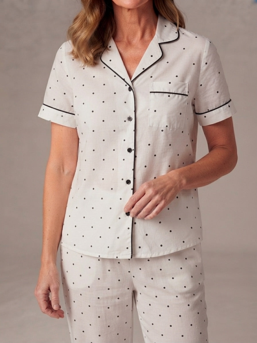 Polka Dot Pajama Set