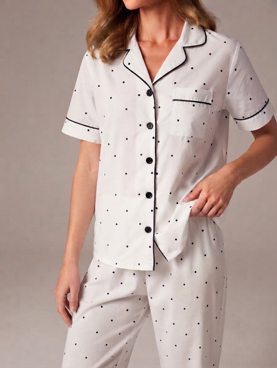 Polka Dot Pajama Set